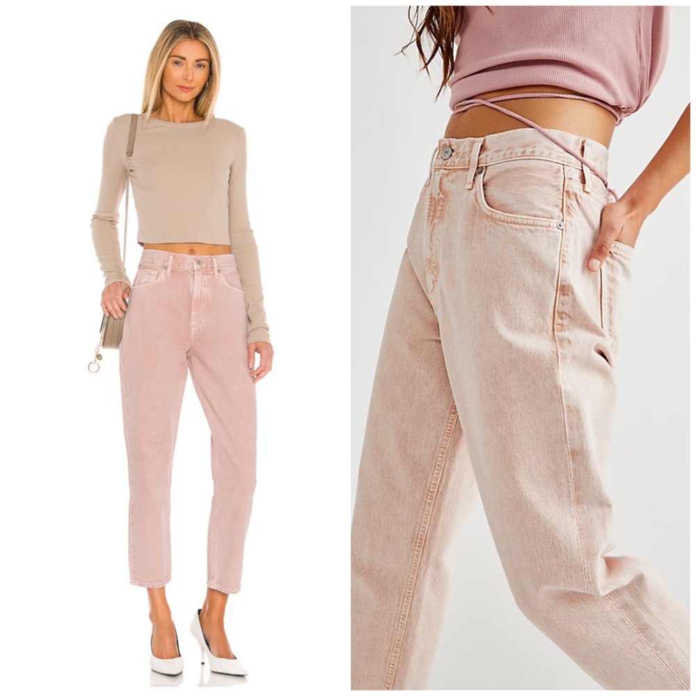 Free People Marlee Relaxed Taper Jeans
